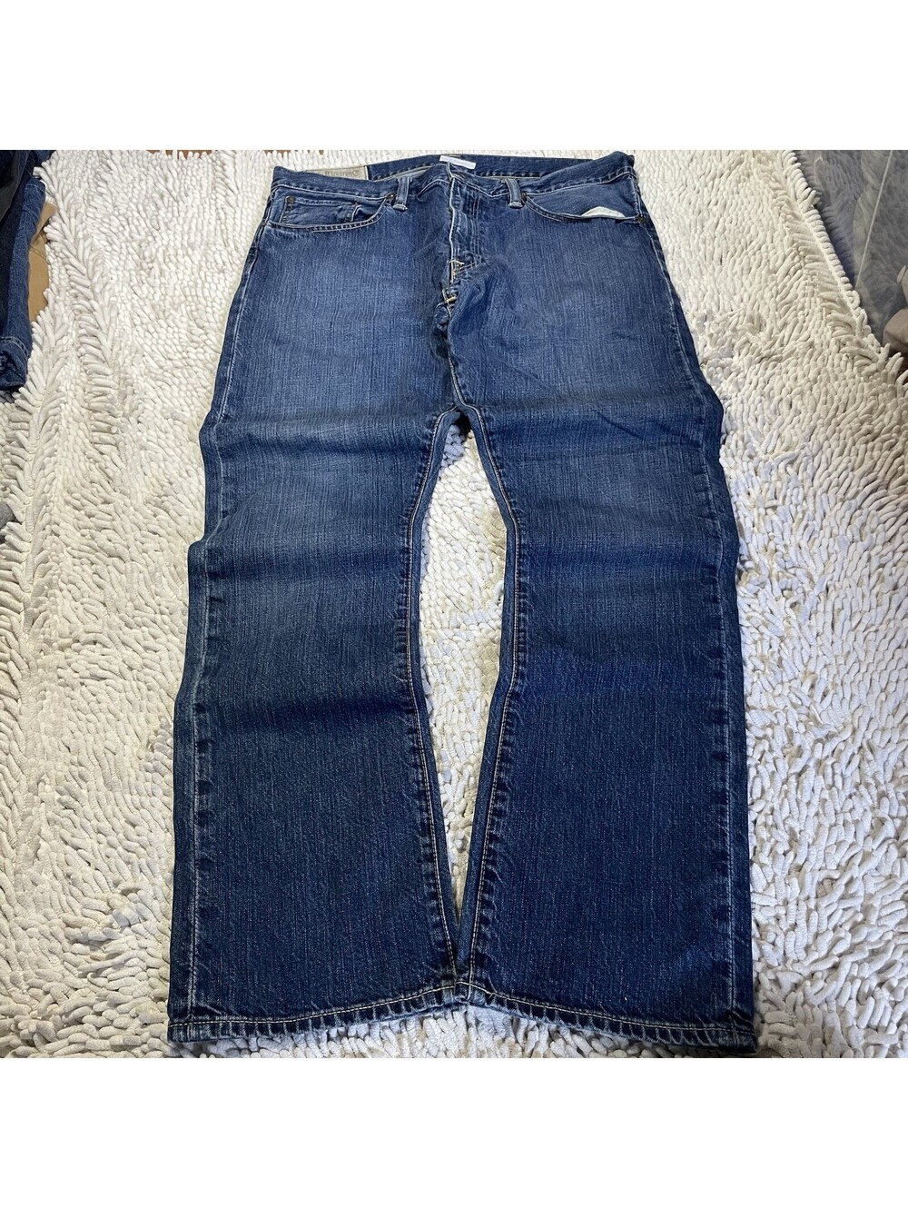 Polo Ralph Lauren Prospect Straight Jeans Mens 36x30 Dark Wash Stretch